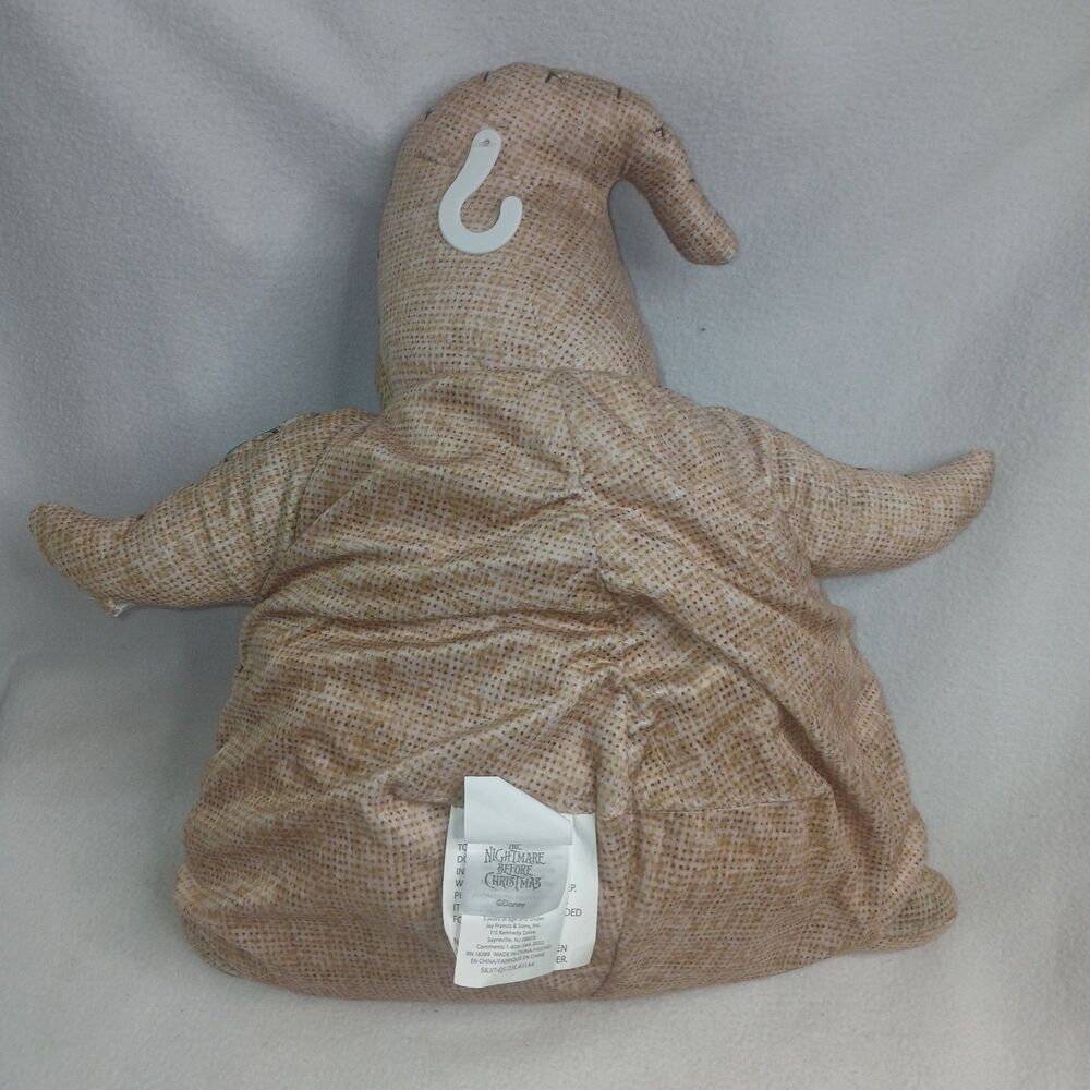 The Nightmare Before Christmas Oogie Boogie Pillow Plush Toy Disney 18" NBC - Picture 10 of 12